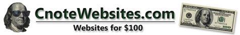 CnoteWebsites.com Websites for $100